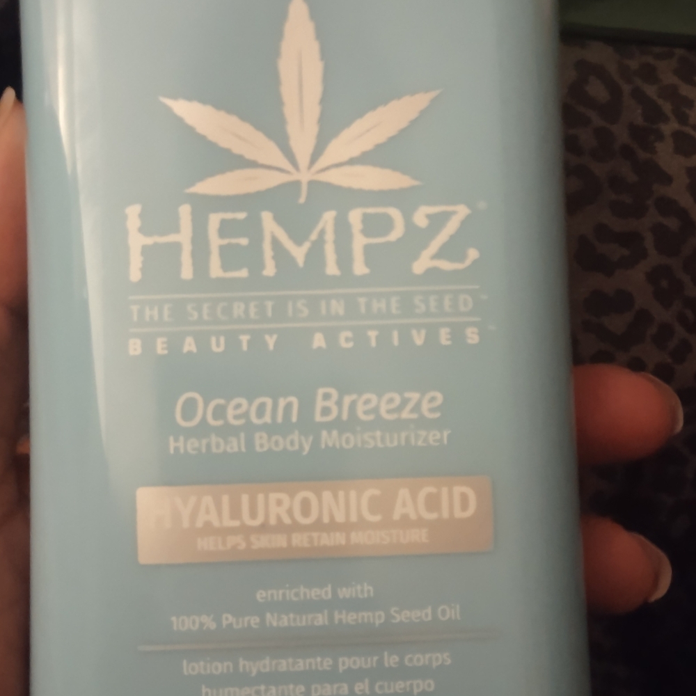 Hempz Ocean Breeze Blue Body Lotion